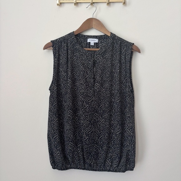 Evereve Tank Top Medium Black Sleeveless Blouse - Picture 1 of 9